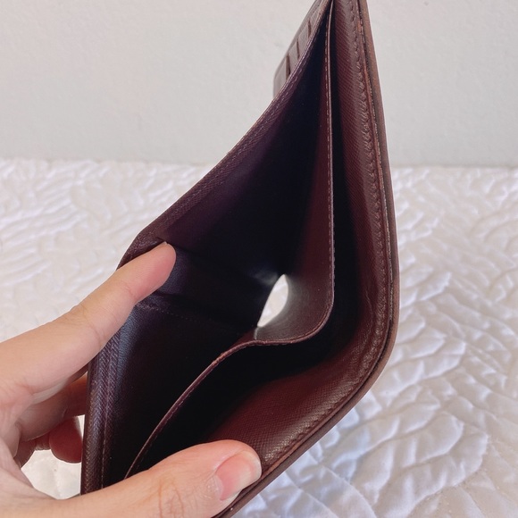 Authentic Louis Vuitton Cherry Monogram Mini Lin Canvas Compact Wallet - Picture 8 of 16